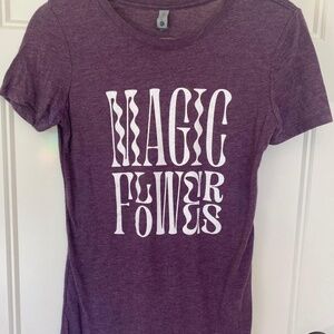 🌿 MAGIC FLOWERS T-SHIRT by Velvetback – Size Small 🌿
